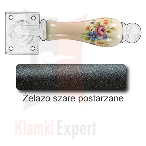 Żelazo szare postarzane