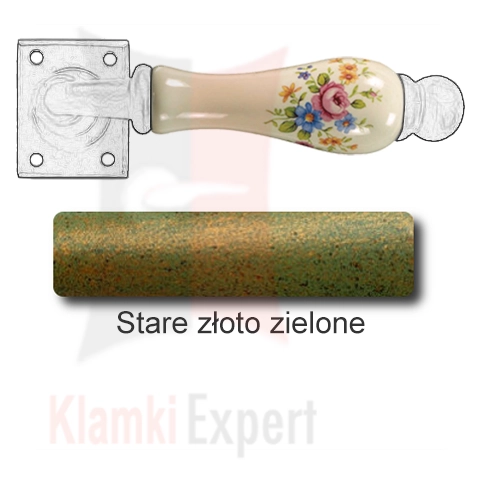 Stare złoto zielone