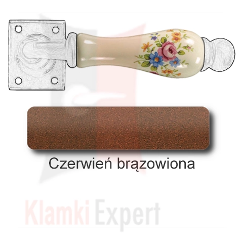 Czerwień brązowiona