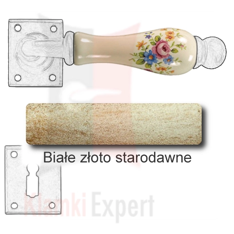 Białe złoto starodawne