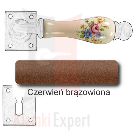 Czerwień brązowiona