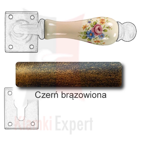 Czerń brązowiona