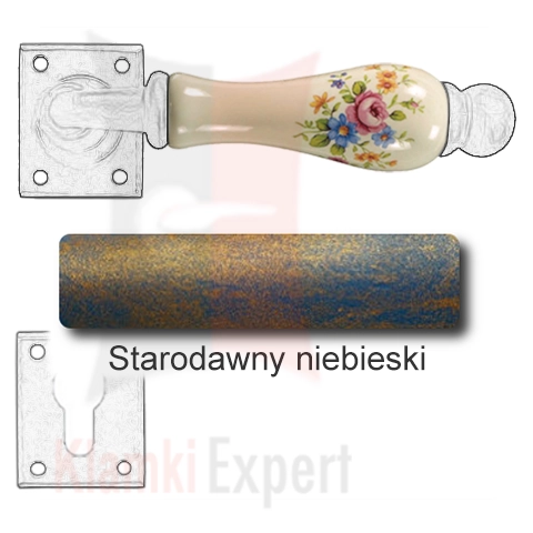 Starodawny niebieski