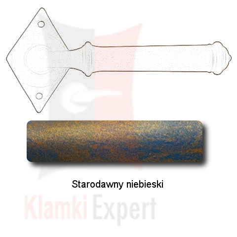 Starodawny niebieski