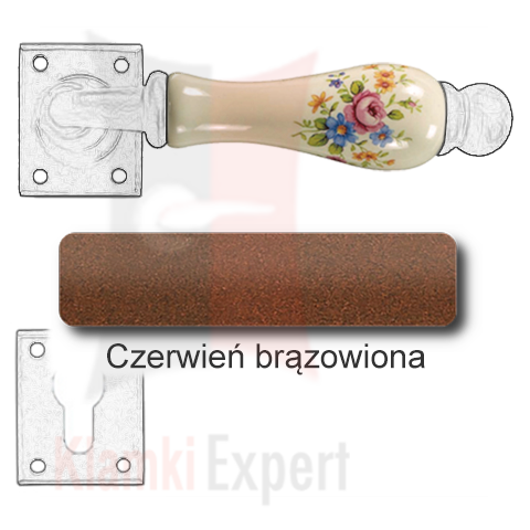 Czerwień brązowiona