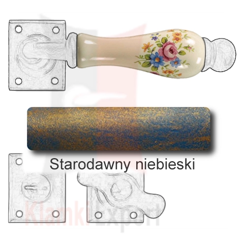Starodawny niebieski