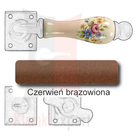 Czerwień brązowiona
