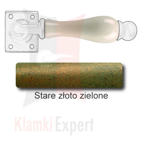 Stare złoto zielone