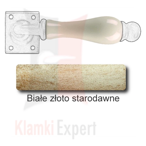 Białe złoto starodawne