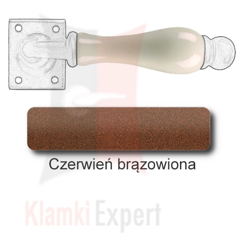 Czerwień brązowiona