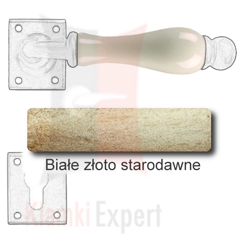 Białe złoto starodawne