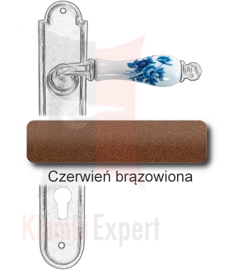 Czerwień brązowiona