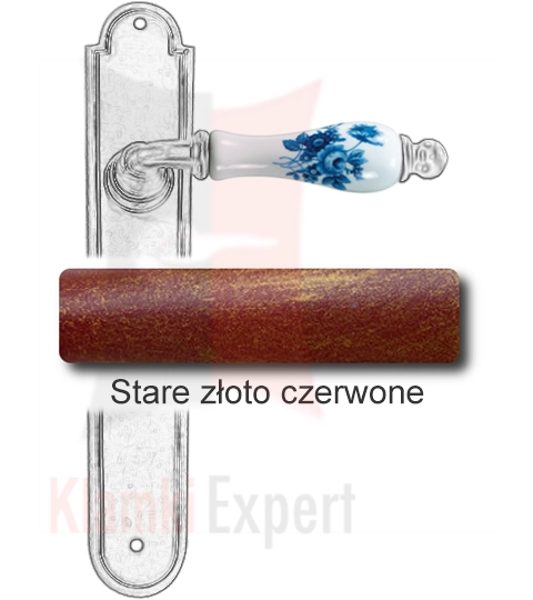Stare złoto czerwone