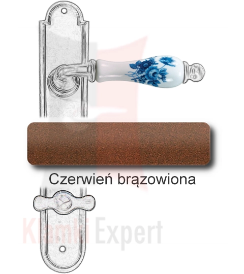 Czerwień brązowiona