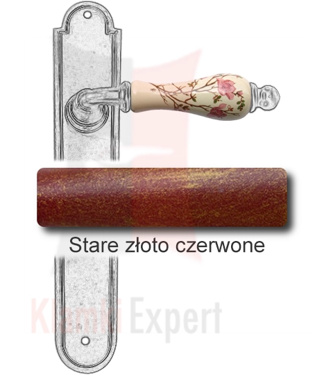 Stare złoto czerwone