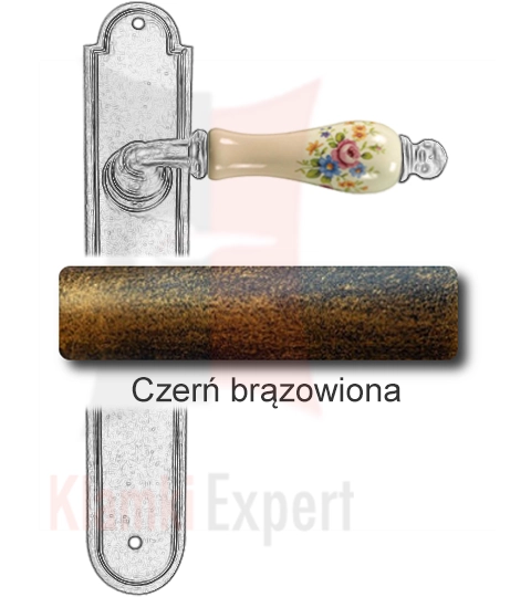 Czerń brązowiona