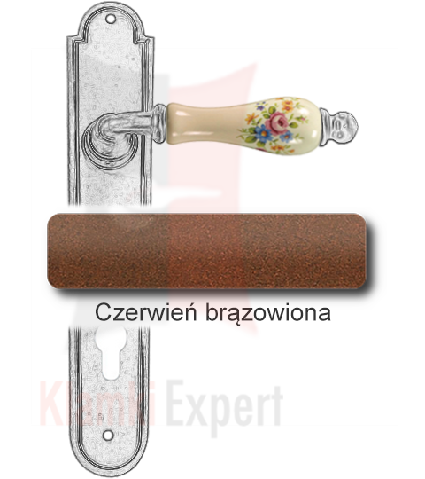 Czerwień brązowiona