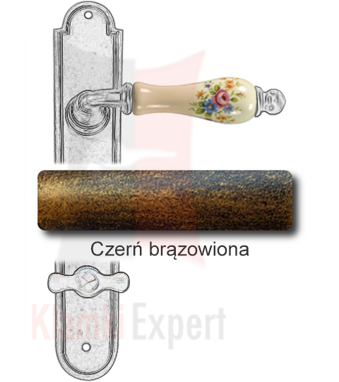 Czerń brązowiona