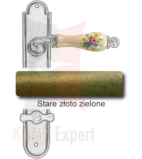 Stare złoto zielone