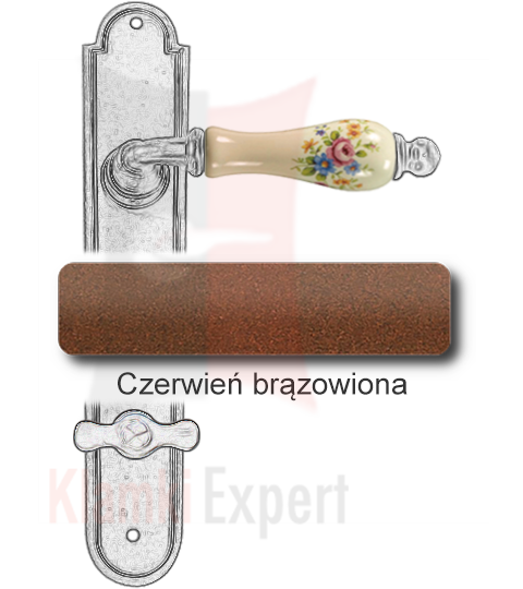 Czerwień brązowiona