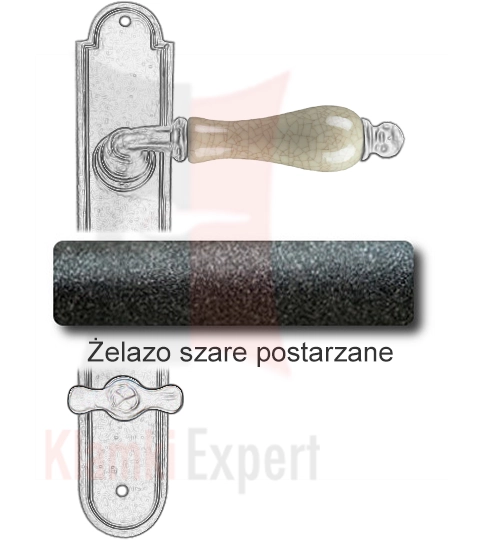 Żelazo szare postarzane
