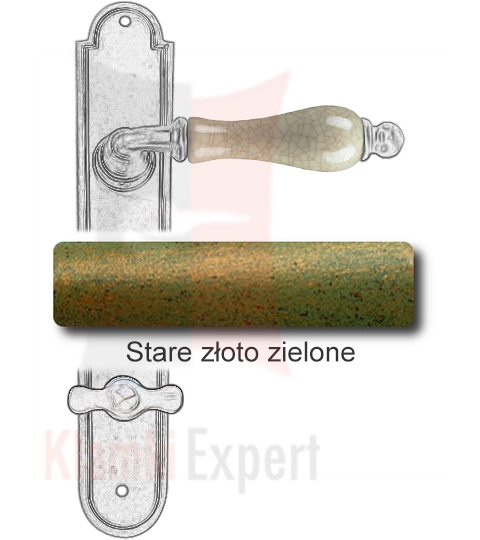 Stare złoto zielone