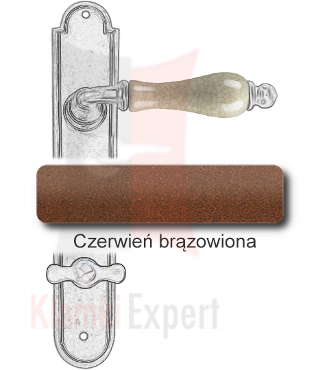 Czerwień brązowiona