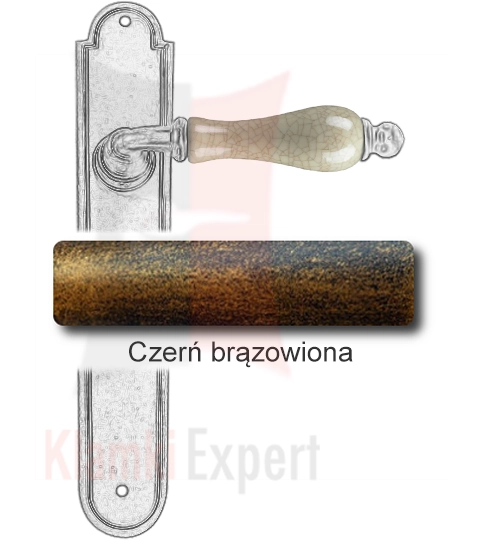 Czerń brązowiona