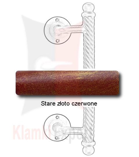Stare złoto czerwone