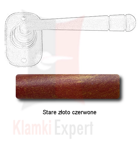 Stare złoto czerwone