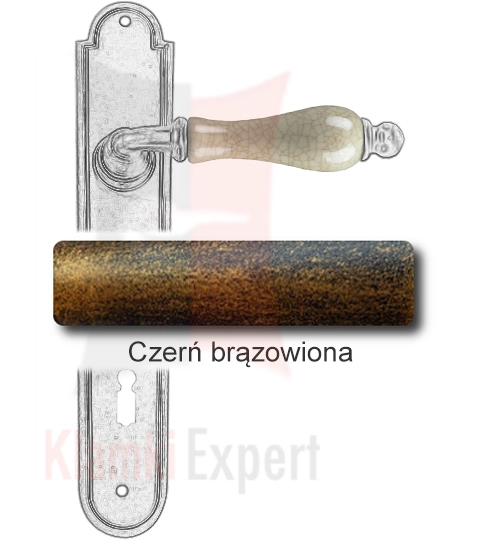 Czerń brązowiona