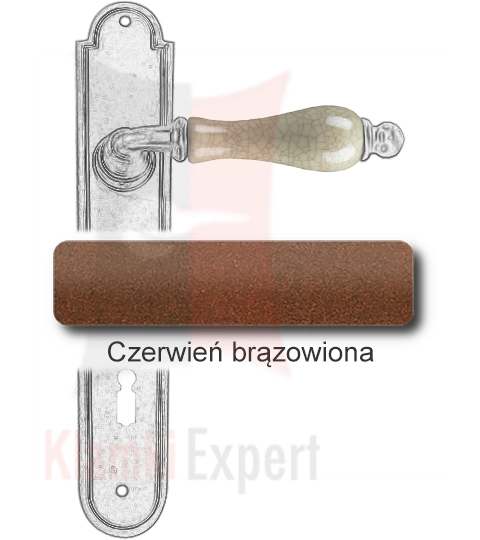 Czerwień brązowiona