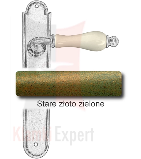 Stare złoto zielone
