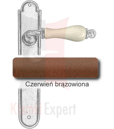 Czerwień brązowiona