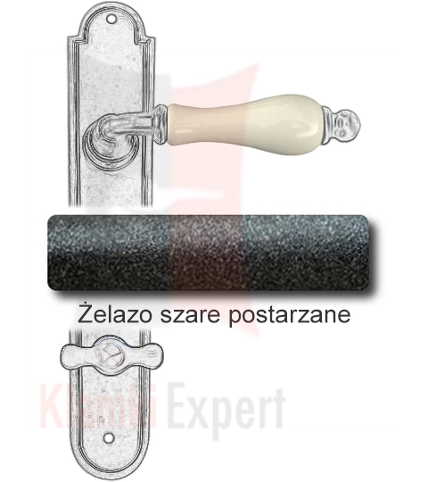Żelazo szare postarzane