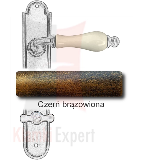 Czerń brązowiona
