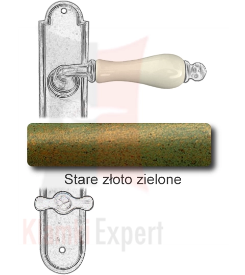 Stare złoto zielone