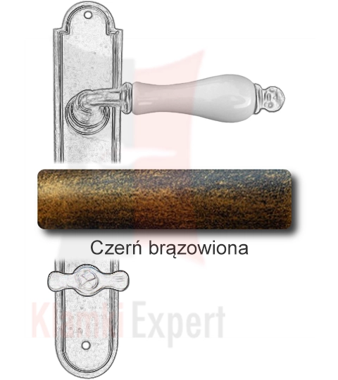 Czerń brązowiona