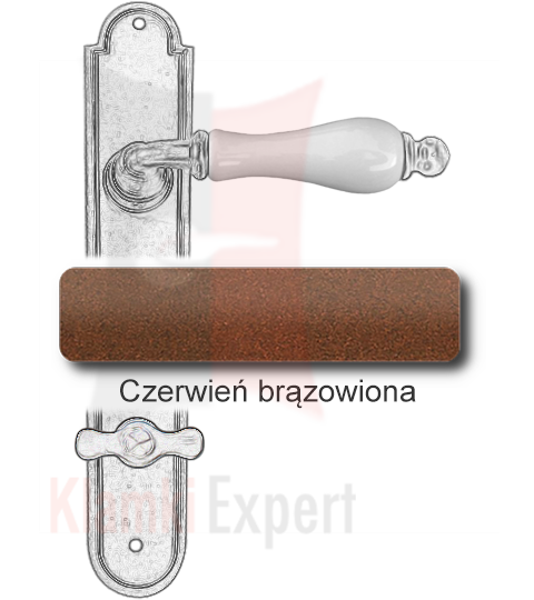 Czerwień brązowiona