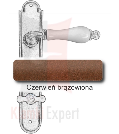 Czerwień brązowiona