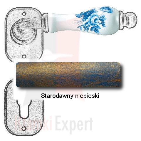 Starodawny niebieski
