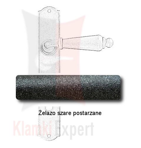 Żelazo szare postarzane