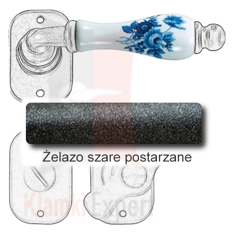 Żelazo szare postarzane