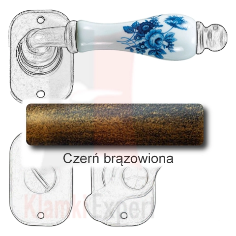 Czerń brązowiona
