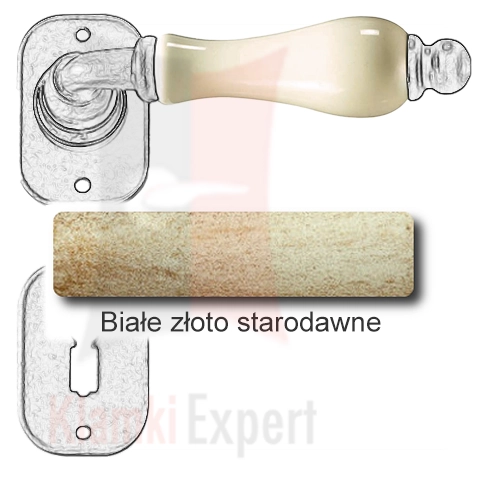 Białe złoto starodawne