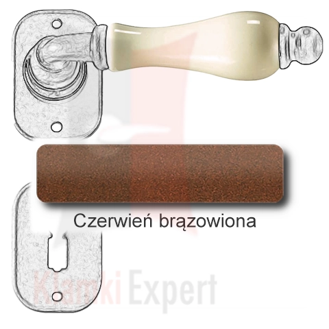 Czerwień brązowiona