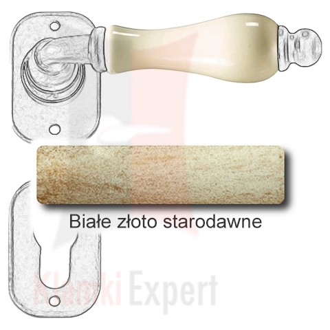 Białe złoto starodawne