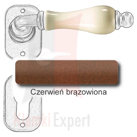 Czerwień brązowiona