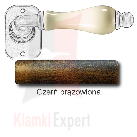 Czerń brązowiona