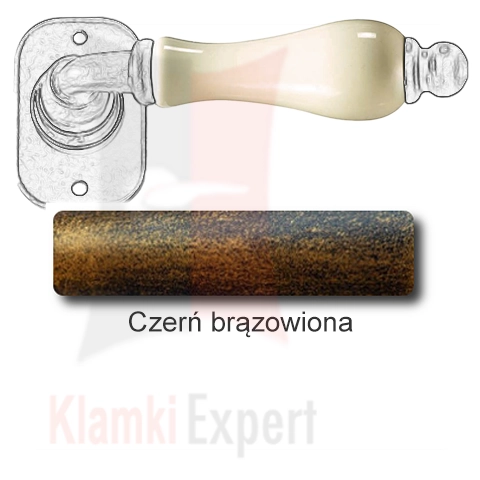 Czerń brązowiona